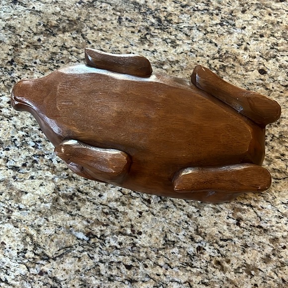 Wooden Pig Bowl - Picture 5 of 5